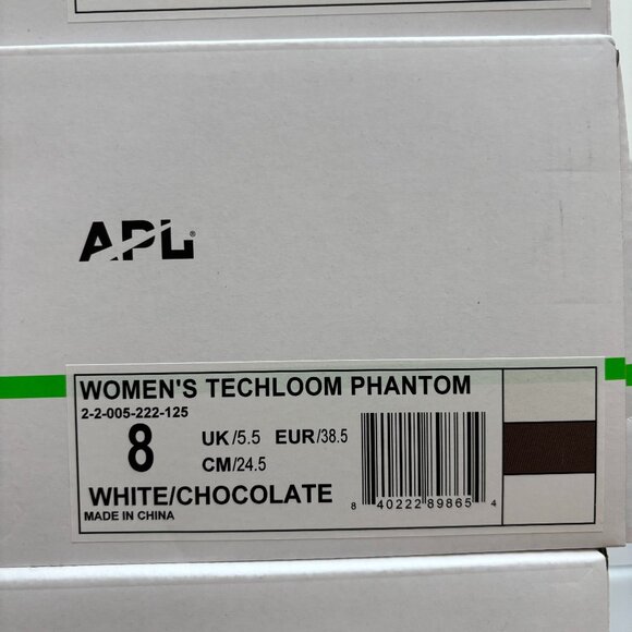 NIB | APL Techloom Phantom White Chocolate Trainers Sneakers - Picture 3 of 4